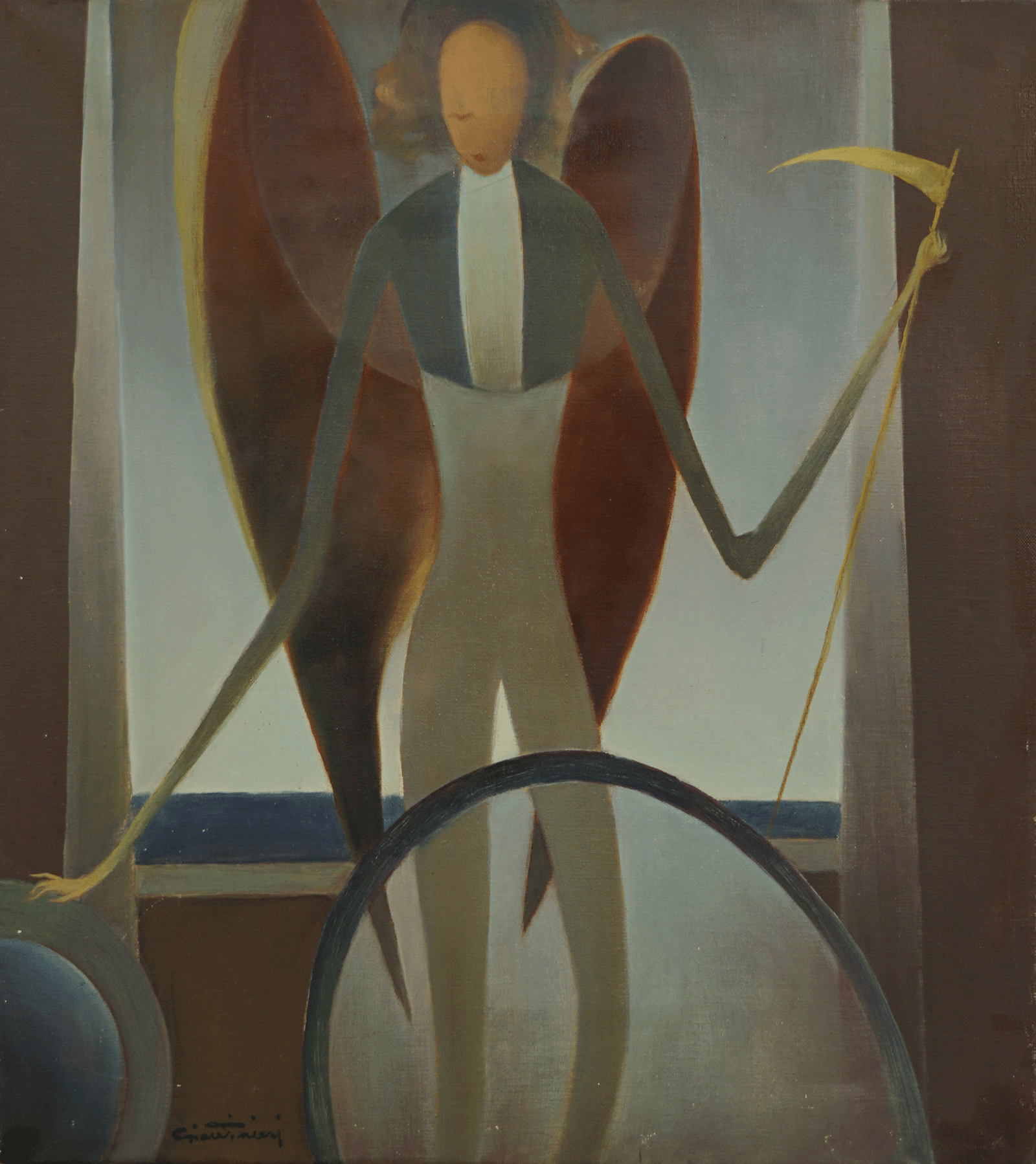 Juan Giardineri - Angel con guadaña